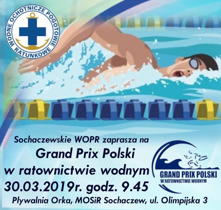 Grand Prix w Ratownictwie Wodnym – 30.03.2019 – 09:45